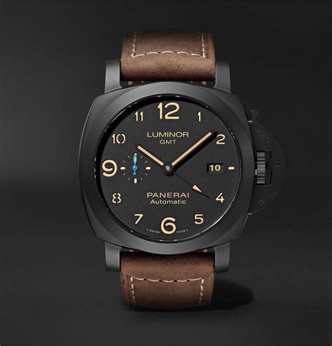 panerai luminor gmt ceramic|panerai 1950 3 day automatic.